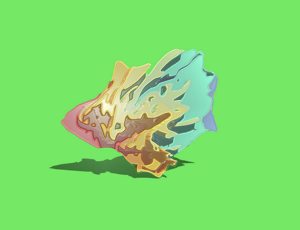 3-dimensional colorful shape